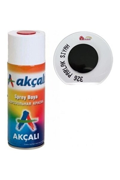 Akçalı Alüminyum-ahşap-plastik-demir-metal-sprey Boyama 400 Ml Parlak Siyah