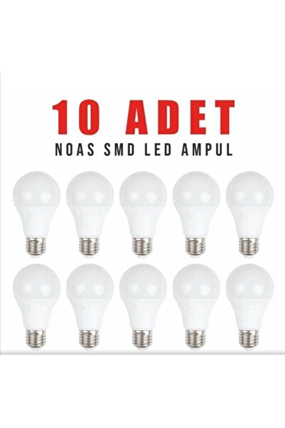 Noas Led Orjınal Noas Beyaz Led Ampul 10 Adet