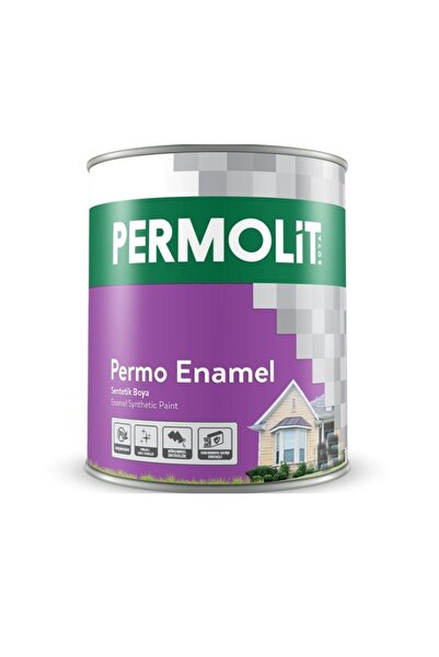 Permolit Permo Enamel Sentetik Yağlı Boya 0,75 L Krem