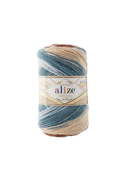 Alize Superlana Classic Tie Dye 7648