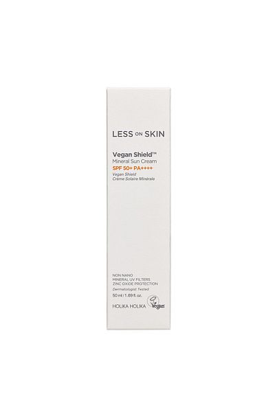 Holika Holika Vegan Shield Mineral Sun Cream - SPF 50+ PA++++, 50ml Sun Cream - Mineral Filtered