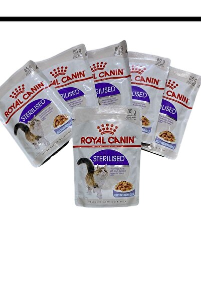 Royal Canin Sterilised Jelly Soslu Pouch Kısır Kedi Yaş Maması 6x85 Gr