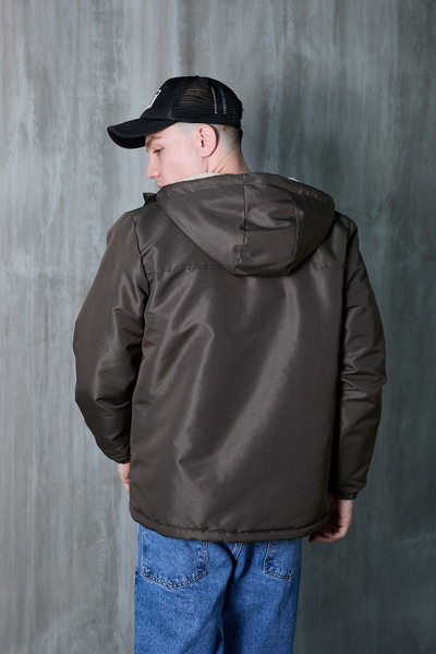 ANTIBIOTIC Ανδρικά αδιάβροχα και αντιανεμικά γούνινα παλτό
