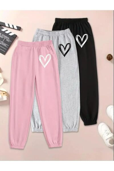 Afternoon Kids Σετ φόρμας για κορίτσι 3 τεμαχίων Little Heart printed