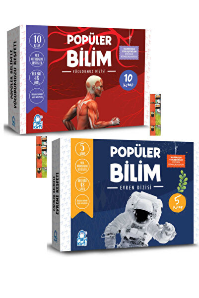 Mavi Kirpi Yayınları 2-3-4.sınıf Okuma Setleri-popüler Bilim Evren Set (5 KİT...