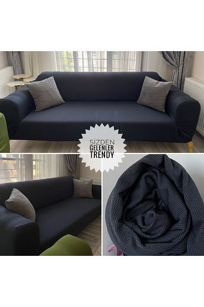 BTF HOME Mikropetek Stretch Elastic Sofa Cover Set - 3 3 1 1 Sofa Sofa Bed Cover and Seat Covers