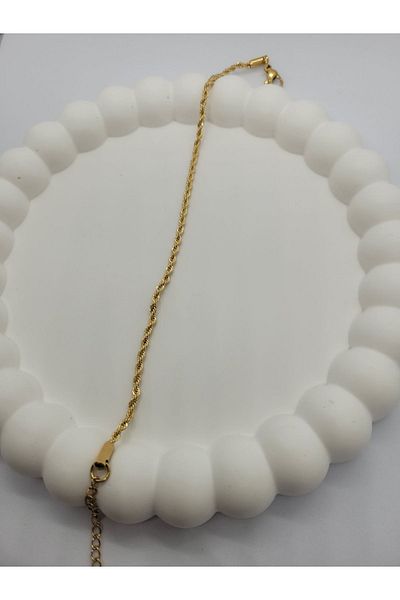 LİLİA Steel Thin Twist Bracelet