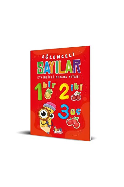 Bıcırık Çocuk Eğlenceli Sayılar - Etkinlikli Boyama Kitabı - Bıcırık Çocuk