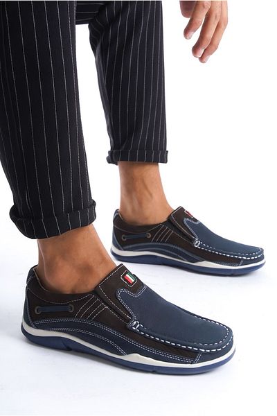 maximoda Pantofi pentru bărbați - Pantofi din piele 100% nubuc