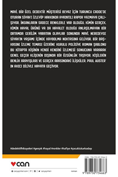 Can Yayınları Hayaletler / New York Üçlemesi 2