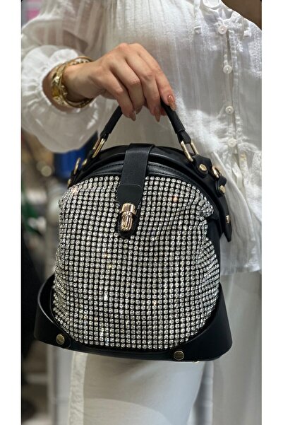 OUEEN ELİZABETH Geantă pentru femei Swarovski Stone 3 Operationsnel - mână-umăr-spate