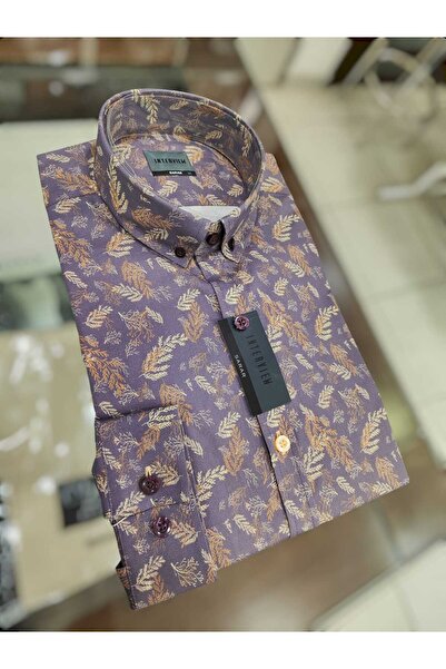 Sarar İnterview Goıas Baskı Desen Slimfit Gömlek