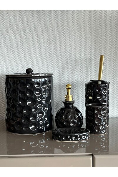 Biems BİEMS DEKORATİF SERAMİK 5 ' Lİ BANYO SETİ
