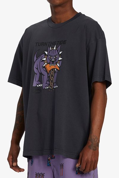 BİLLABONG Billabong Dog Days Men's Black T-Shirt - ABYZT02237-2737