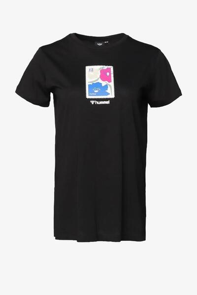 hummel Hmlsalvia Μαύρο Γυναικείο T-Shirt - Ss Cut 911751 -2001