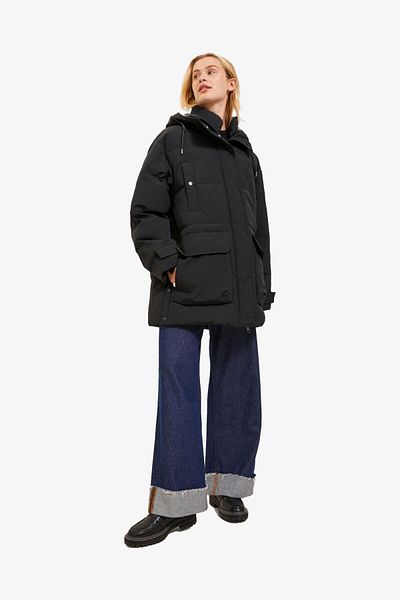 JJXX Jxshallow Black Women's Coat - 12236481