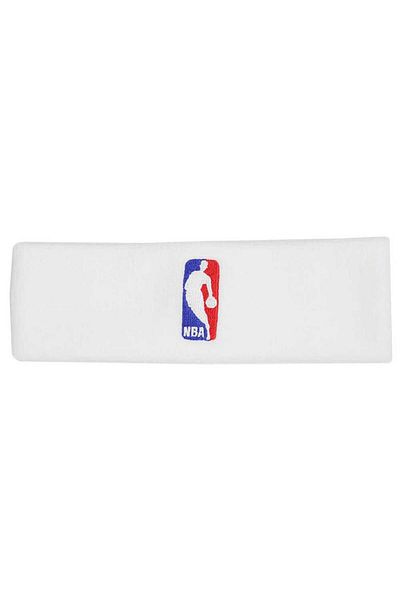 Nike NBA Λευκό Unisex Headband - N.Kn.02.100 Μοντέλο Επίδεσμος Μπάσκετ