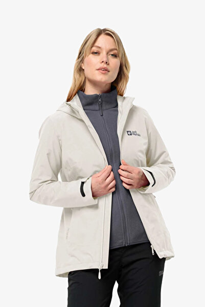 Jack Wolfskin Moonrise 3in1 W Women's White Coat -1115621-5609