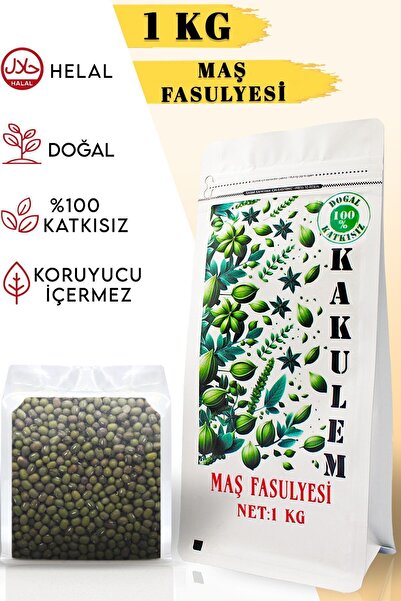 Kakulem SERTİFİKALI Filizlendirilmiş Glutensiz Maş Fasulyesi 1 KG
