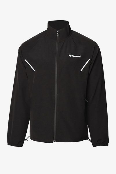 hummel Ανδρική μαύρη φόρμα - Hml Dean Zip Jacket 921669 -2001