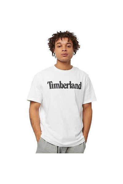 Timberland Ανδρικό μπλουζάκι Kennebec Linear White - Tb0a2c 311001
