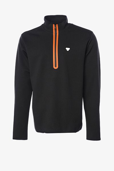 hummel Hmlswesso Zip Neck Men's Black Sweatshirt921857-2001