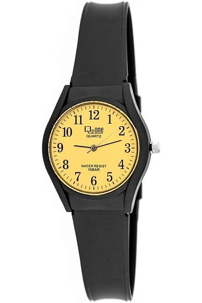 ZAVİRA Classic Waterproof Unisex Wristwatch Yellow