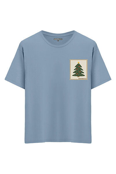 Mounte Bianca Unisex novogodišnja jelka - Oversize kroj T-shirt