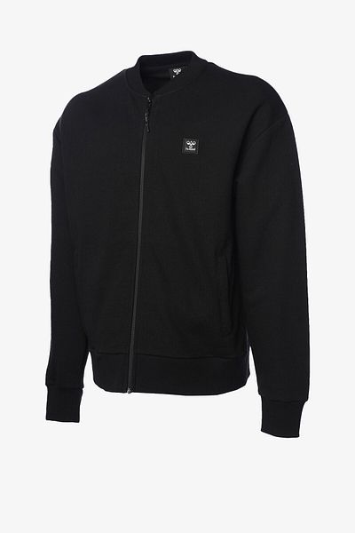 hummel Ανδρική μαύρη αθλητική φόρμα Hmlnick Bomber Zip 921809 -2001