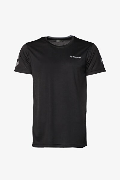 hummel Ανδρικό μπλουζάκι μαύρο - Hml Aki Ss 911711-2001