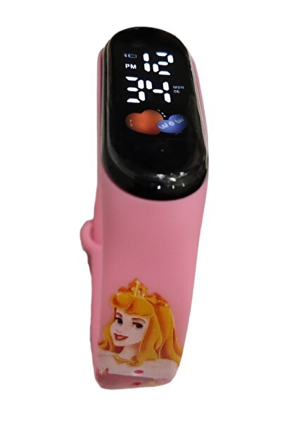 ZAVİRA Çocuk Kol Saati Dokunmatik LED Ekran Su Geçirmez Figür Baskılı (Akıllı...