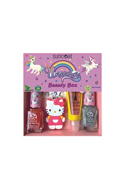Suncoat Unicorn Beauty Box - Çilekli Unicorn - Su Bazlı - Çocuk Kişisel Bakım