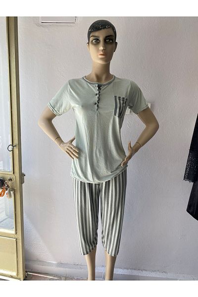 Tuğçe Denktaş Bamboo Women's Capri Set