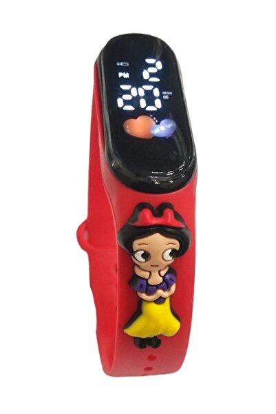 ZAVİRA Çocuk Kol Saati LED Dokunmatik Su Geçirmez Frozen Elsa Anna Karlar ülkesi