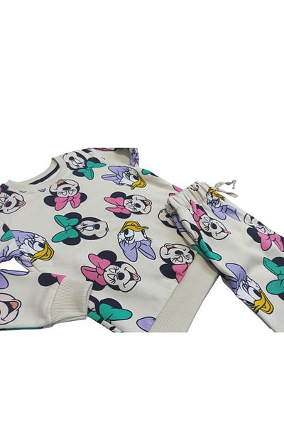 AKL GIRL CHARACTER PATTERNED WINTER TRACKSUIT (4-14) AGE GROUP