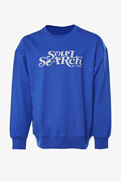 hummel Hmlbeau Erkek Mavi Sweatshirt 921842-7788