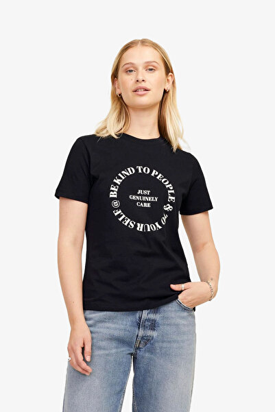 JJXX Jxjulie Reg Kadın Siyah T-shirt 12267110-black