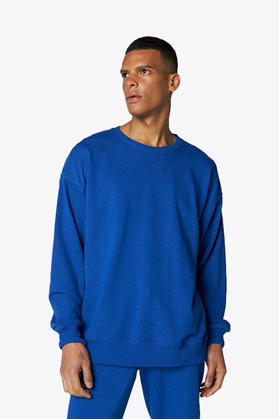 hummel Ανδρικό φούτερ Navy Blue - Hml Maddox Owesize, 921720 -7788
