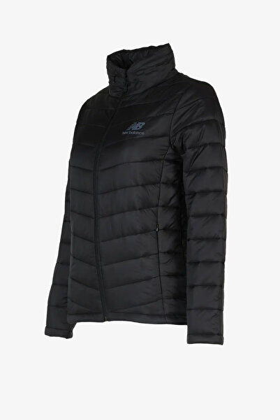New Balance Jachetă pentru femei Lifestyle, palton negru pentru femei Wnj3385-bk