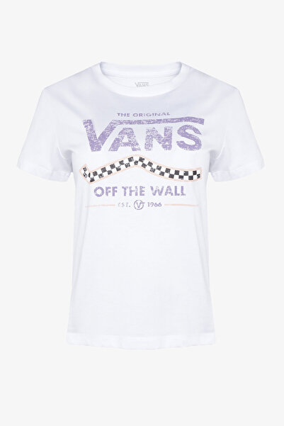 Vans Tricou alb Lokkıt pentru femei - Vn000ffqwht1