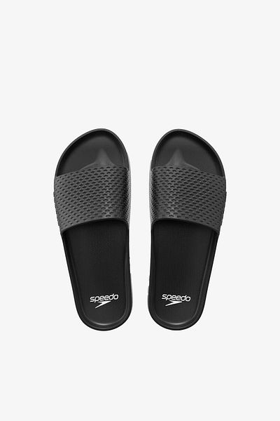 SPEEDO Ανδρικές μαύρες παντόφλες Slider Slides Ent 8- 00377706098