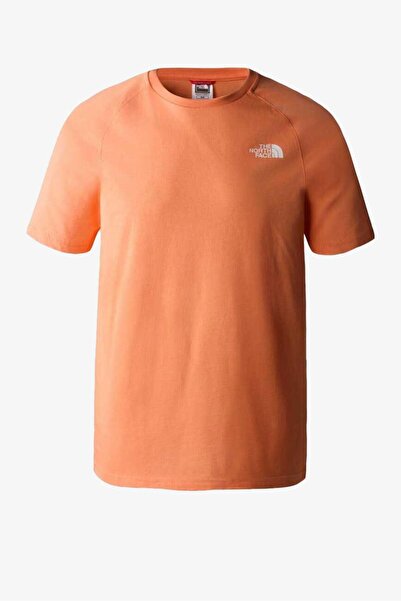 THE NORTH FACE Ανδρικό μπλουζάκι - M Ss North Faces Tee, Eu Orange, Nf00ceq8n6m1
