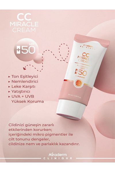 Miraderm Mıraderm Miracle CC Cream - Size 50+