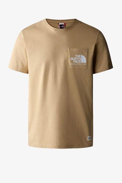 THE NORTH FACE M Berkeley California Khaki Men's Pocket T-Shirt - Nf0A55Gdlk51
