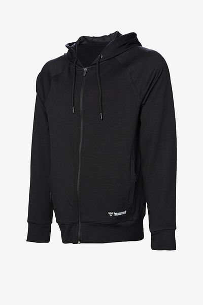 hummel Мъжки суитшърт с цип Hmlajay, черен, 921746-2001