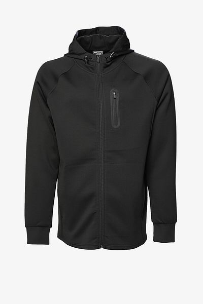 hummel Мъжки суитшърт с цип Hmlethan, черен, 921769-2001