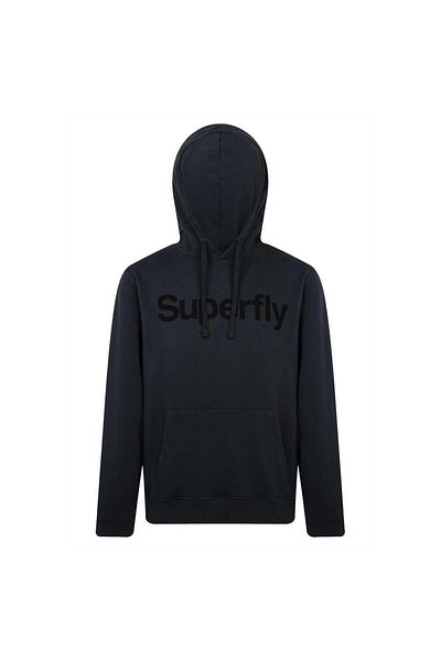 Superfly Men Kapüşonlu Sweat Erkek Antrasit Sweatshirt 23139-1