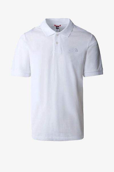 THE NORTH FACE Ανδρικό μπλουζάκι Polo Neck - Λευκό, M Polo Piquet-eu, Nf00cg71fn41