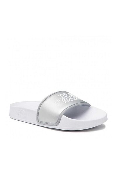 THE NORTH FACE Base Camp Slide Iii Metallic White Women's Slippers - Nf0A5Lvgkr21