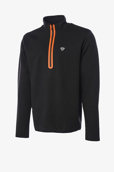 hummel Hmlswesso Zip Neck Men's Black Sweatshirt921857-2001